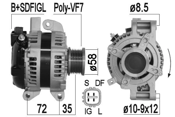 Alternator (209370A)