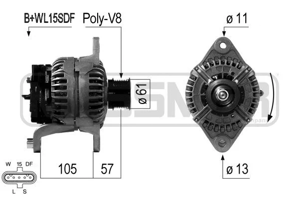 Alternator (210674)