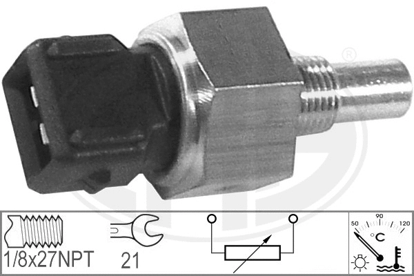 Sensor, coolant temperature (330658)