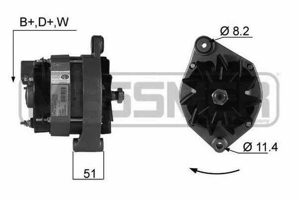 Alternator (210008R)