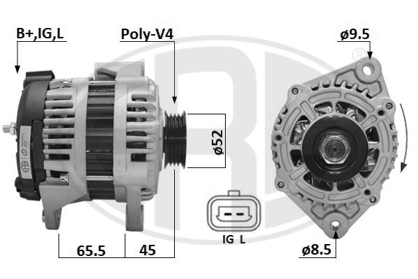 Alternator (209669A)