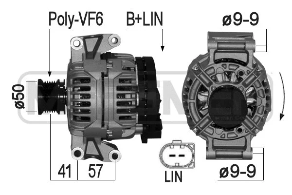 Alternator (209082A)