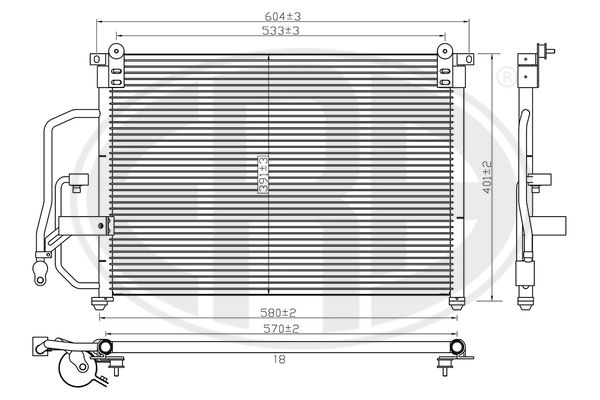 Condenser, air conditioning (667470)