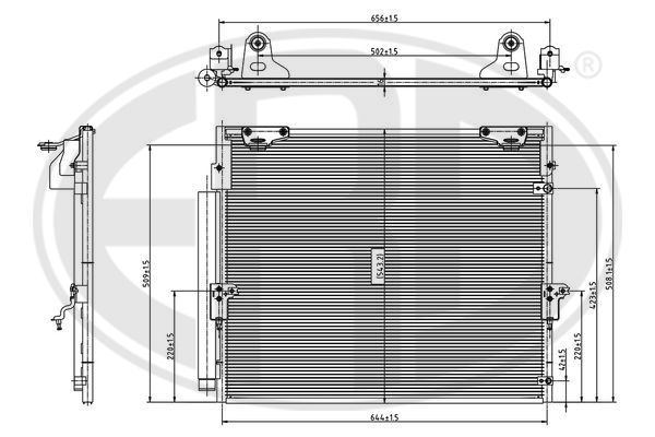 Condenser, air conditioning (667318)