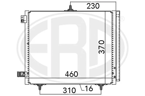 Condenser, air conditioning (667009)