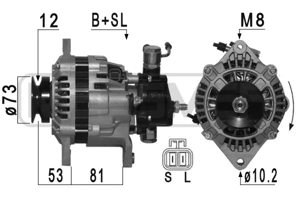 Alternator (210962A)