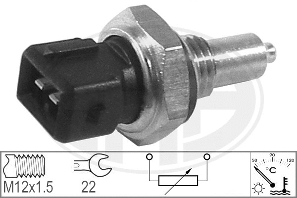 Sensor, coolant temperature (330643)