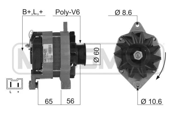 Alternator (210258R)