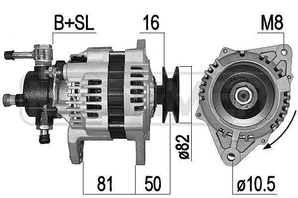 Alternator (209523A)