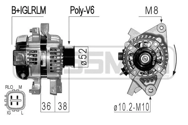 Alternator (210840)