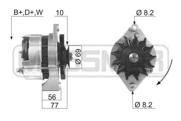 Alternator (210156A)
