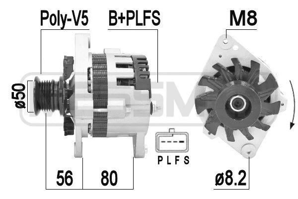 Alternator (209461A)