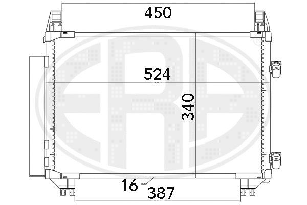 Condenser, air conditioning (667070)