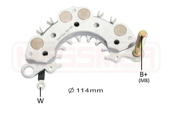Rectifier, alternator (215924)