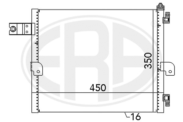 Condenser, air conditioning (667088)