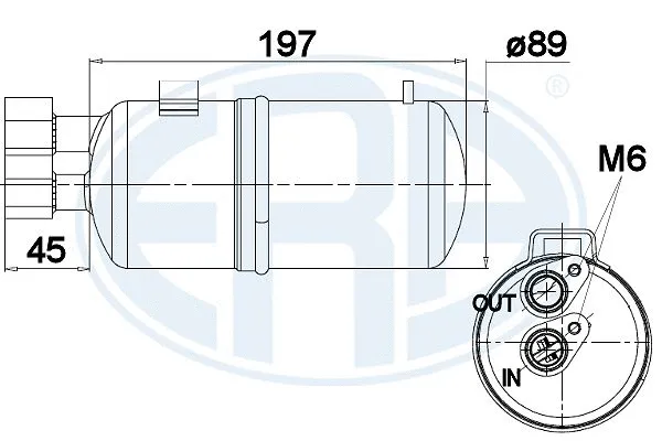 Dryer, air conditioning (668006)