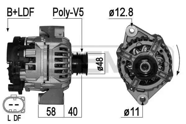 Alternator (209066A)