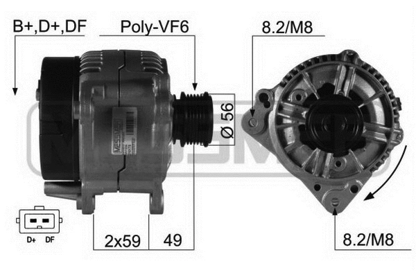 Alternator (210170A)