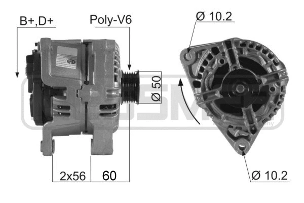 Alternator (210037A)