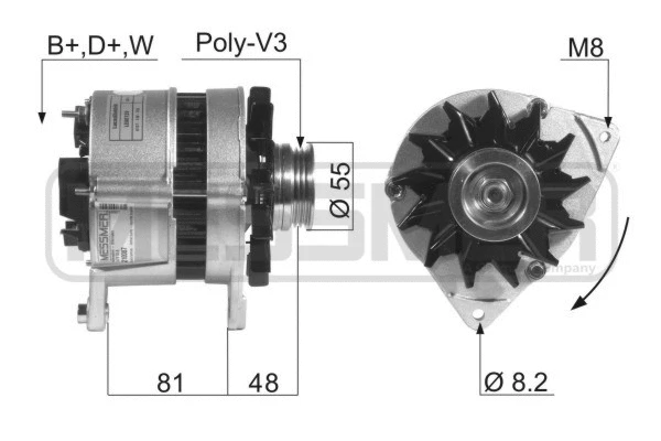 Alternator (210087A)