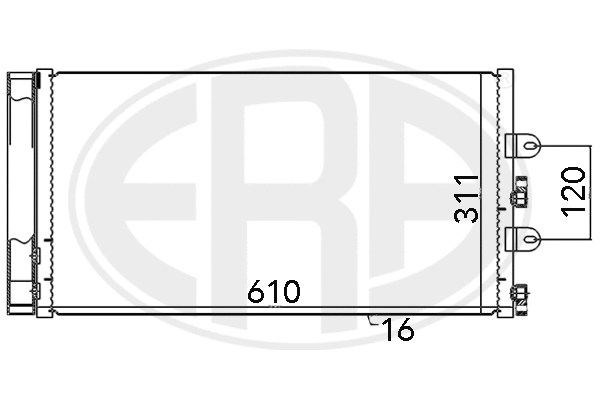 Condenser, air conditioning (667018)