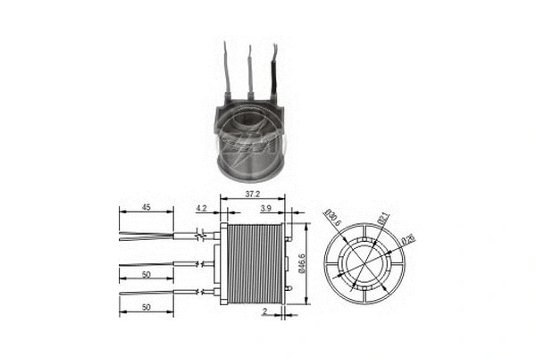 Solenoid Switch, starter (ZM41993)