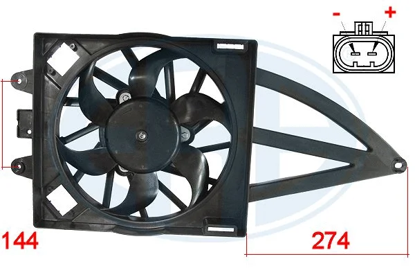 Fan, engine cooling (352003)