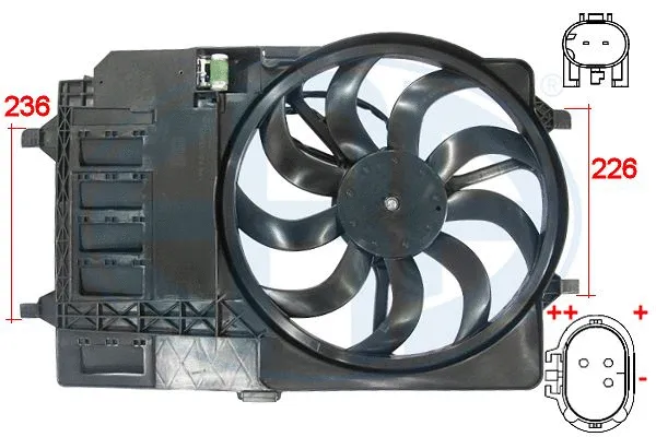 Fan, engine cooling (352015)