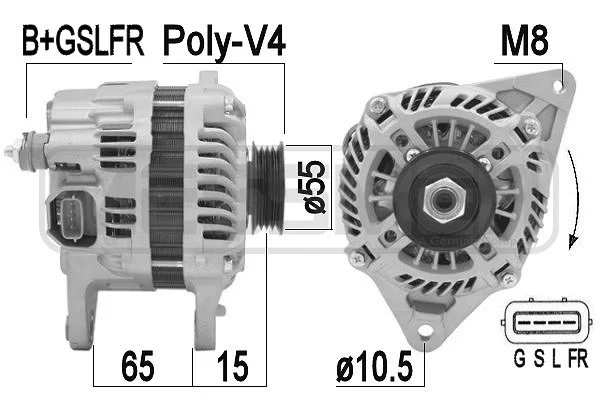 Alternator (209444A)