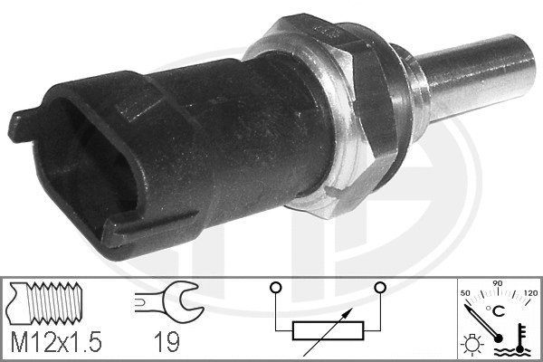 Sensor, coolant temperature (330509)