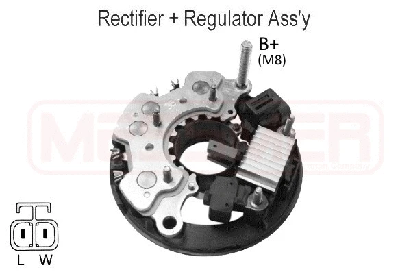 Rectifier, alternator (215943)