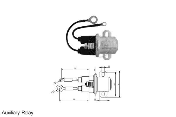 Solenoid Switch, starter (ZM409)