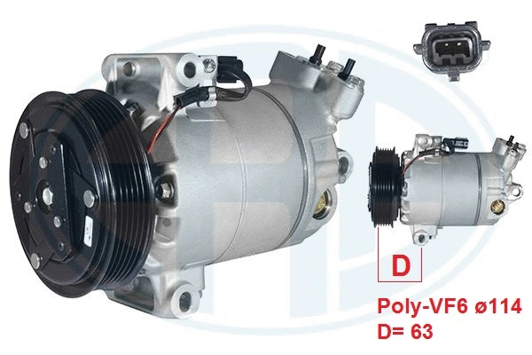 Compressor, air conditioning (670164)