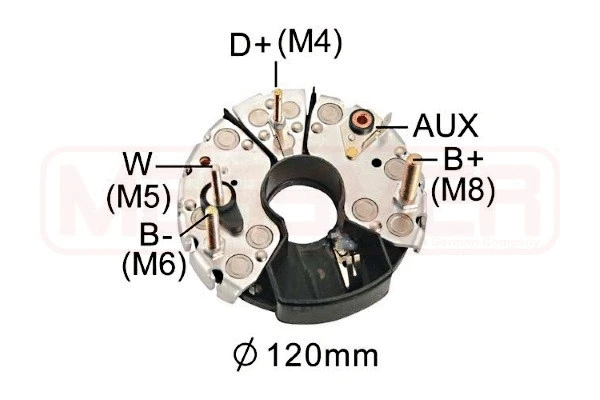 Rectifier, alternator (215359)