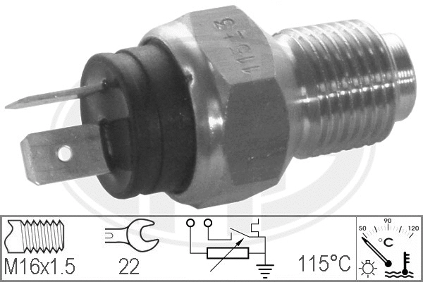 Sensor, coolant temperature (330314)