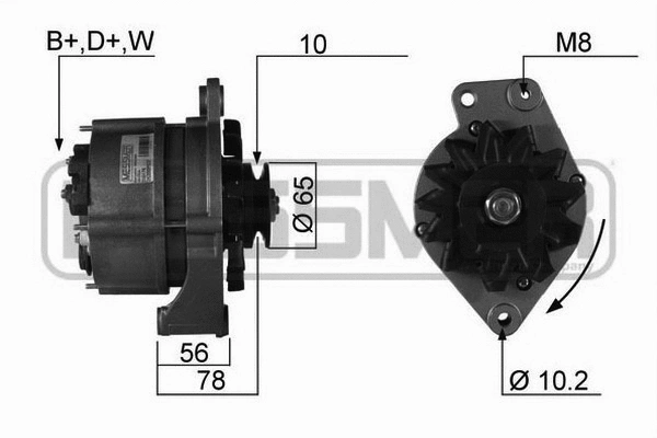 Alternator (210176R)