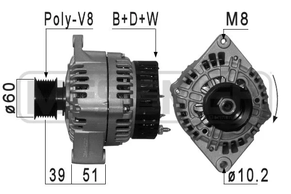 Alternator (210986A)