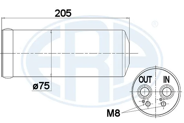 Dryer, air conditioning (668004)