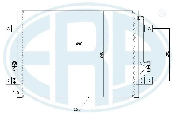 Condenser, air conditioning (667278)