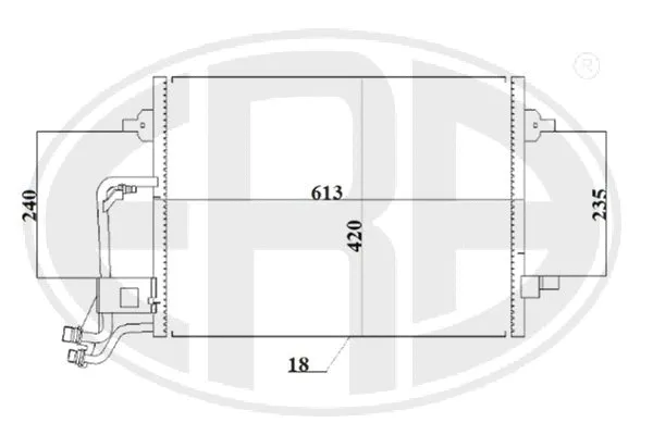 Condenser, air conditioning (667213)