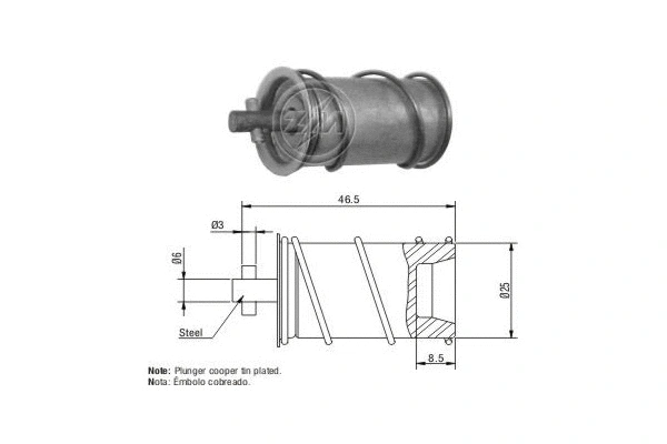Solenoid Switch, starter (ZM159094)