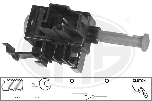 Switch, clutch control (cruise control) (330733)