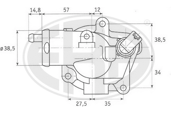 Thermostat, coolant (350259)