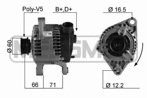 Alternator (210070A)