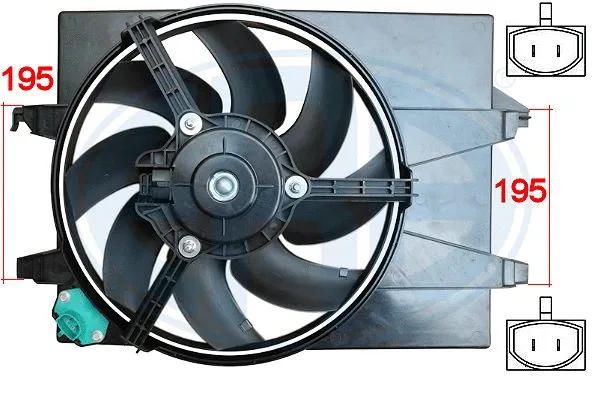 Fan, engine cooling (352070)