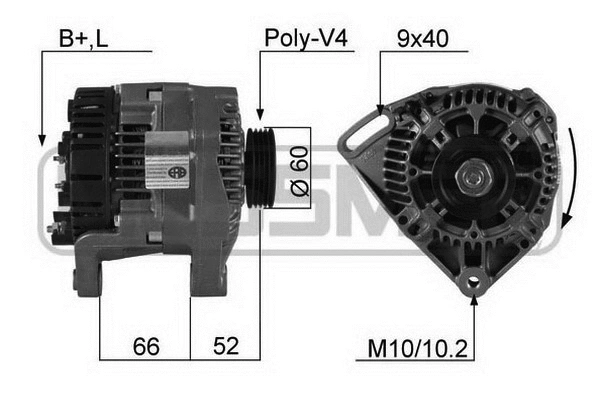 Alternator (210284R)