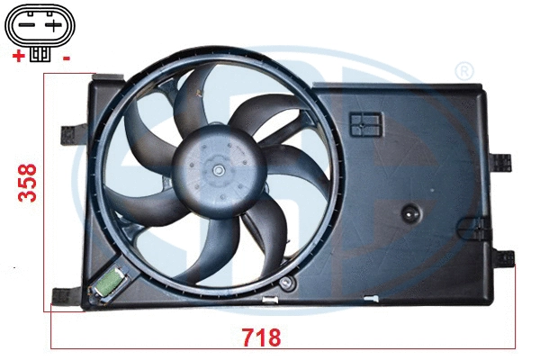 Fan, engine cooling (352141)