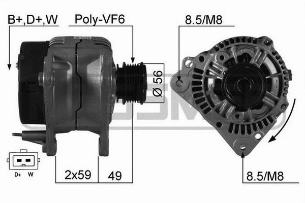 Alternator (210192R)
