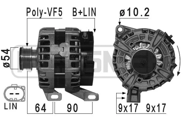 Alternator (209032A)