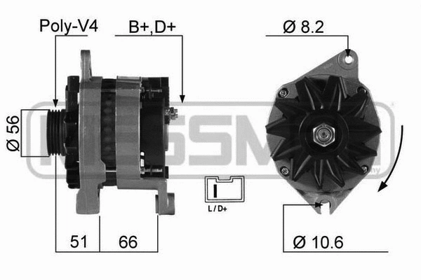 Alternator (210073A)